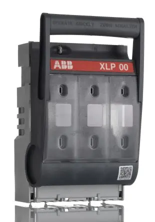 Produktfoto 1 von ABB XLP00 Sicherungsschalter-Trennschalter / 3-polig, NH00-NH000 Sicherungsgröße