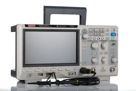 Produktfoto 1 von RS PRO Phosphor Werkbank Oszilloskop 350 MHz 18-Kanal