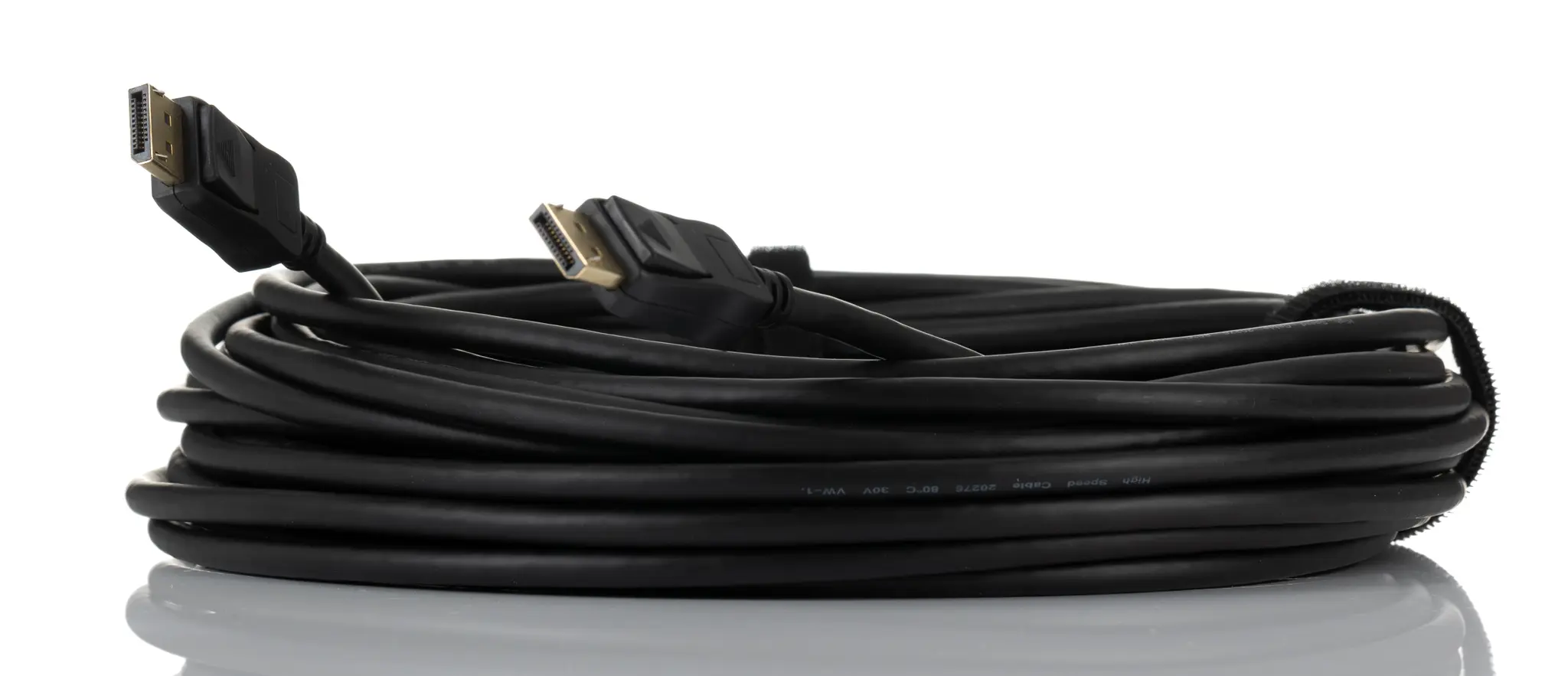 Produktfoto 1 von RS PRO, Stecker RS PRO DisplayPort-Kabel A DisplayPort B DisplayPort - Stecker, 15 m Polyvinylchlorid