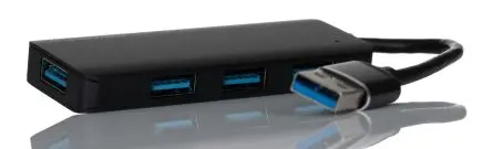 Produktfoto 1 von RS PRO, USB 3.0 USB-Hub, 4 USB Ports, USB, USB
