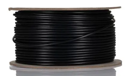 RS PRO DEF STAN Mehrkern-Industriekabel, 2-adrig 0.22mm² Schwarz Ungeschirmt, 100 m, Polyvinylchlorid