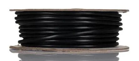 Produktfoto 1 von RS PRO DEF STAN Mehrkern-Industriekabel, 8-adrig 0.22mm² Schwarz Ungeschirmt, 25 m, Polyvinylchlorid
