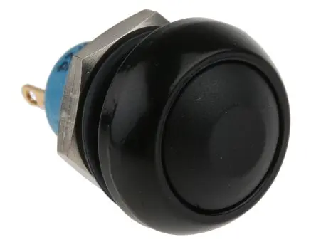Produktfoto 1 von APEM IP Druckschalter Tastend Panel Ø 16 mm, SPST / 5A 50 V dc, IP67