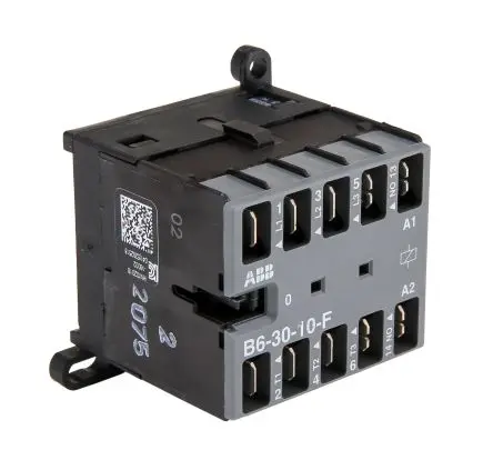 Produktfoto 1 von ABB B Schütz 240V-Spule, 3-polig / 20 A 240V 4 kW 3 Schließer Steuergerät 1-Hilfskontakte