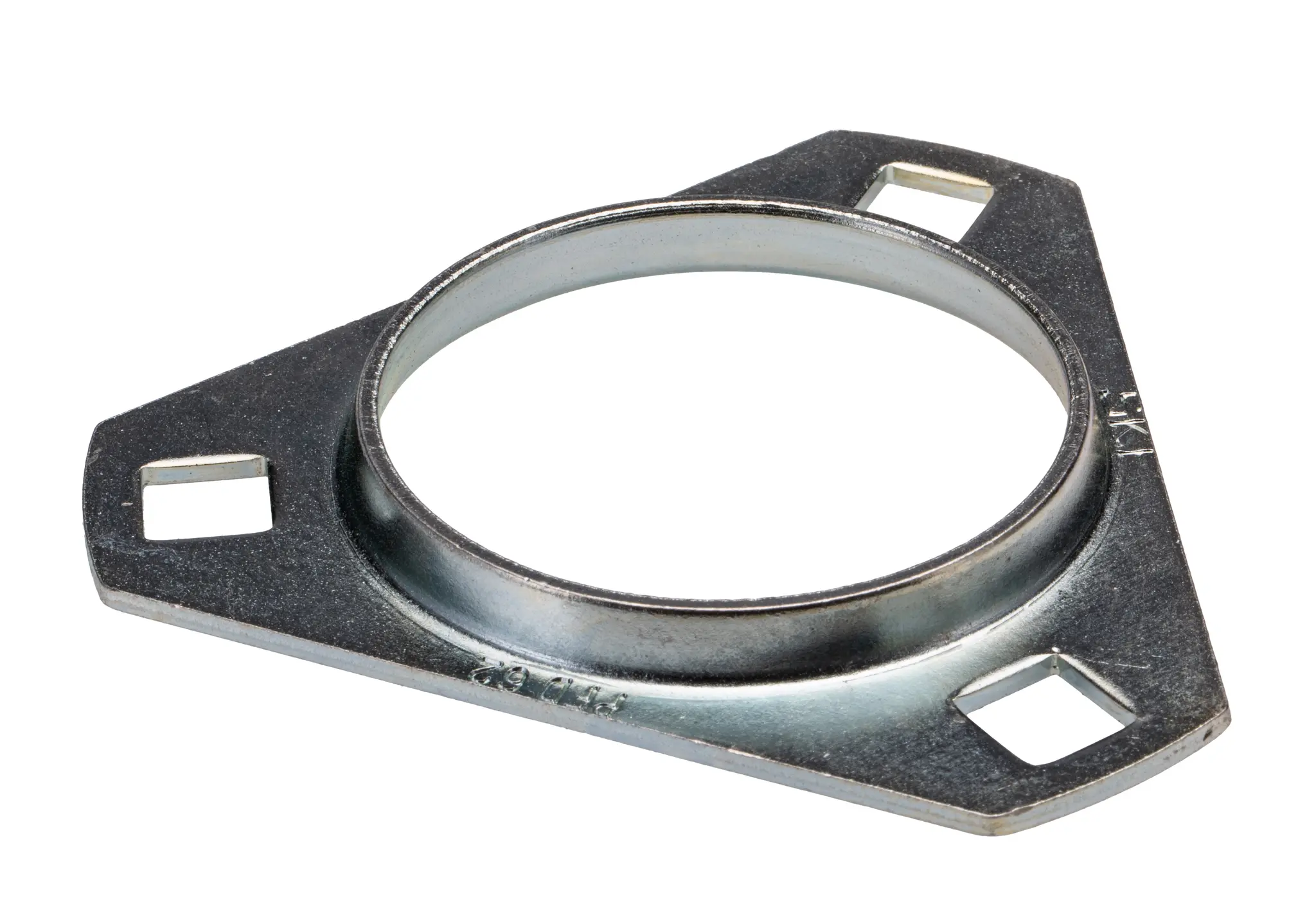Produktfoto 1 von SKF 3-Loch Flanschlager aus Stahlblech, Innen-Ø 62mm, 9.5mm x 112mm
