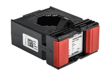 Produktfoto 1 von ABB CM Stromwandler 150 A, Einrastbefestigung, DIN-Hutschiene, 50 mm
