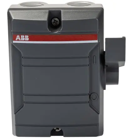 Produktfoto 1 von ABB 2CMA Trennschalter 3-polig SMD Grau IP65 3-phasig