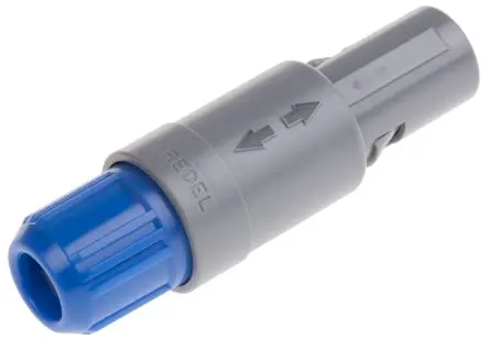 Produktfoto 1 von LEMO Redel P 1 14 mm Rundsteckverbinder Stecker 5-polig Stecker 7A Kabel IP50