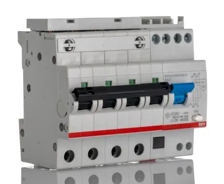 Produktfoto 1 von ABB DS200 DS200 FI/LS-Schalter (RCBO) 32A, 4-polig Typ C, Empfindlichkeit 30 mA