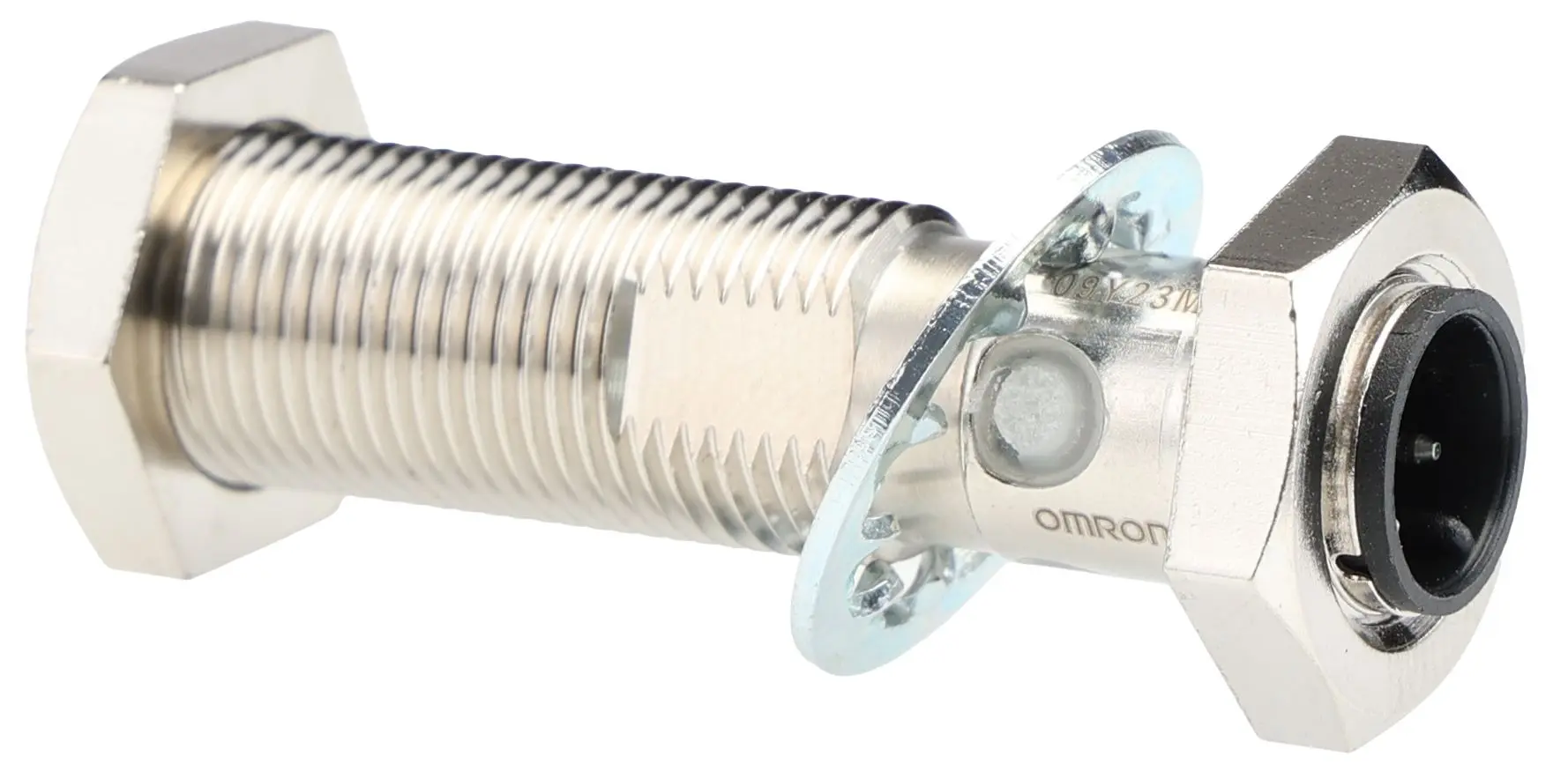 Produktfoto 1 von Omron E2E Next M12 Näherungssensor Induktiv, Gewinderohr 4 mm NPN 10 → 30 VDC / 200 mA NC, IP67, IP69K