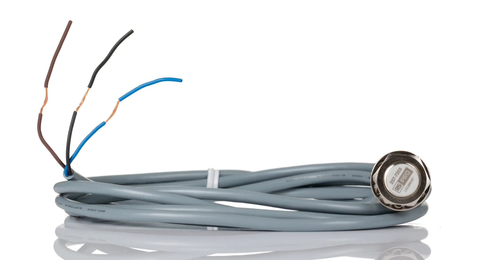 Produktfoto 1 von RS PRO M12 Näherungssensor Induktiv, Gewinderohr 8 mm IO-Link 10 → 36 V dc / 200 mA, IP67