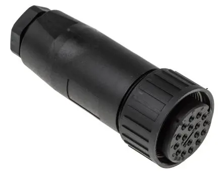 Produktfoto 1 von Hirschmann, CM Kupfer MIL-Spec Rundsteckverbinder Gerade, 17-polig, 50V ac/dc, Kabel, Gehäuse 20 Stecker, MIL-DTL-5015