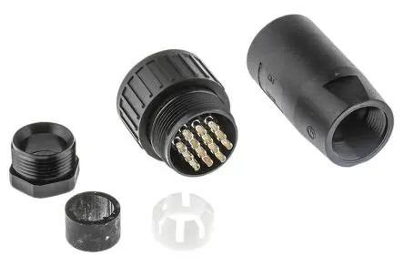 Produktfoto 1 von Hirschmann, CM Kupfer MIL-Spec Rundsteckverbinder Gerade, 14-polig, 50V ac, Kabel, Gehäuse 20 Buchse, MIL-DTL-5015