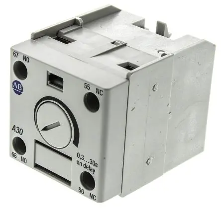 Produktfoto 1 von Allen Bradley 100C Pneumatischer Zeitgeber Pneumatischer Zeitgeber für 100-C oder 700-CF mit elektronischen AC- oder