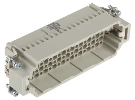 Produktfoto 1 von HARTING HAN DD Industrie-Steckverbinder Kontakteinsatz Stecker, 108-polig 10A, Kabel, Steckverbindereinsatz