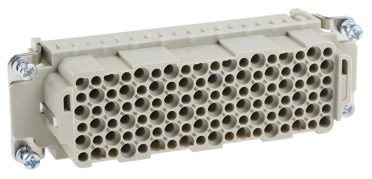 Produktfoto 1 von HARTING Han DD Industrie-Steckverbinder Kontakteinsatz, 108-polig 10A Buchse