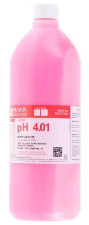 Produktfoto 1 von Hanna Instruments PH Pufferlösung, 1 L Flasche 4.01 pH