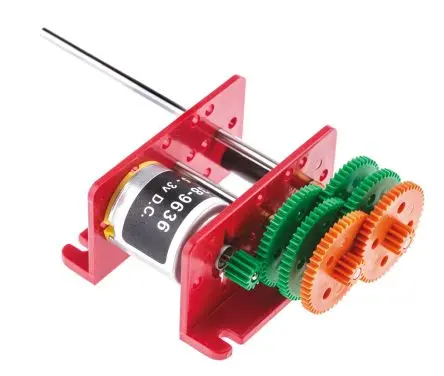 Produktfoto 1 von RS PRO 917 Bürsten-Getriebemotor DC-Getriebemotor bis 5 mNm, 3V dc / 1.29 W, 3700U/min, Wellen-Ø 2 mm, 110mm x 52 mm