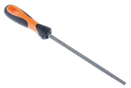 Bahco Rund, Second Cut, Werkstattfeile, Länge 200 mm