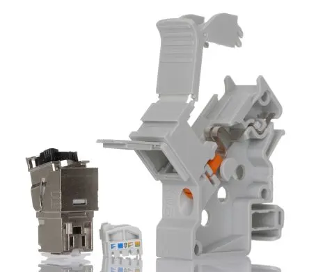 Produktfoto 1 von Phoenix Contact NBC-PP-J1PGY-S/R4IDC8 Polycarbonat DIN-Schienenadapter