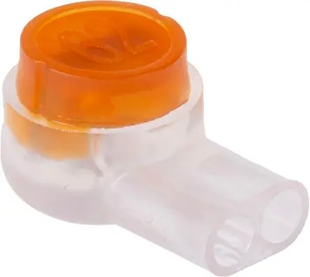 Produktfoto 1 von RS PRO UY Spleißverbinder, Scharnier, Gelb Isoliert, Ø 2.08 mm Zinn, Ges.L 15.3mm, 19 AWG max.