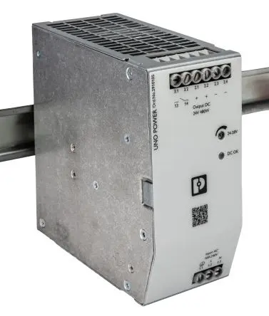Produktfoto 1 von Phoenix Contact UNO POWER DIN-Schienen Netzteil Schaltnetzteil 240V ac AC / 20 A 24V dc DC 480 W