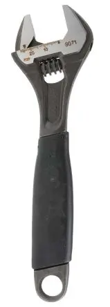 Produktfoto 1 von Bahco Schraubenschlüssel Einstellbar, Kunststoff Griff, Backenweite 27 mm, / Länge 208mm