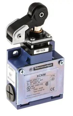 Produktfoto 1 von Telemecanique Sensors OsiSense XC Endschalter, Rollenstößel 1 Schließer/1 Öffner, IP66, Zinklegierung 240V ac 3A