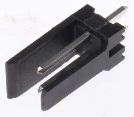 Produktfoto 1 von Wurth Elektronik 475 Leiterplattenleiste, 2-polig / 1-reihig, Raster 2.54 mm Raster, Ummantelt