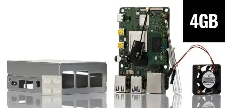 Produktfoto 1 von Okdo ROCK 4 Modell C+ Einplatinencomputer-Starterkit