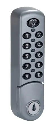 Produktfoto 1 von Euro-Locks a Lowe & Fletcher group Company Elektronik Zink Pulverbeschichtetes Silber Codeschloss