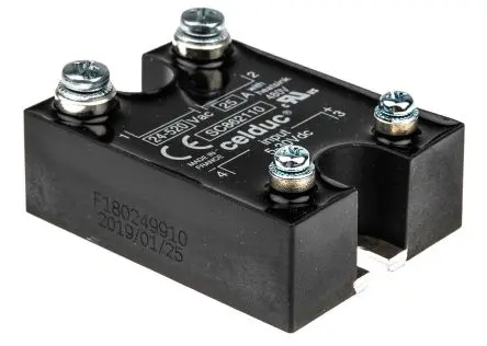 Produktfoto 1 von Celduc SC862110 Panel Halbleiterausgang 400 V ac 30V / 25 A