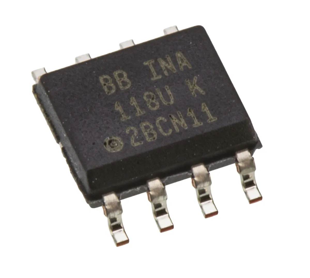 Produktfoto 1 von Texas Instruments Instrumentierungsverstärker SOIC, Offset 125 μV Oberfläche 800 kHz 8-Pin 0.385 mA 18 V 1.35 V