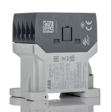 Produktfoto 1 von ABB AS16-30-10-26 Schütz 230V-Spule, 3-polig / 15.7 A 24V 7.5 kW 3 Schließer, 1 Öffner Motorsteuerung 1-Hilfskontakte
