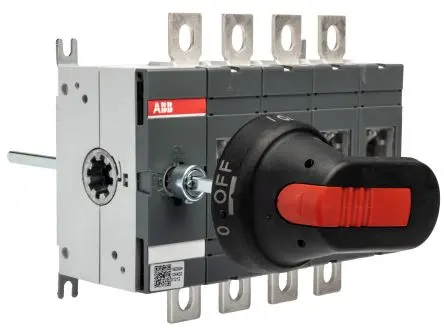 Produktfoto 1 von ABB OT Trennschalter Basis 0A Schwarz IP65