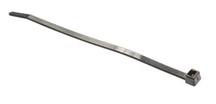 Produktfoto 1 von HellermannTyton T50S Nylon 6.6 Kabelbinder Innen gezackt Schwarz 4.6mm x 150 mm