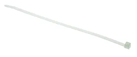 Produktfoto 1 von HellermannTyton T80R Nylon 6.6 Kabelbinder Innen gezackt Natur 4.7mm x 205 mm