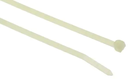 Produktfoto 1 von HellermannTyton T30LL Nylon 6.6 Kabelbinder Innen gezackt Natur 3.5mm x 290 mm