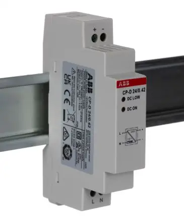 Produktfoto 1 von ABB CP-D DIN-Schienen Netzteil Geschalteter Modus 240V ac AC / 420 mA 24V dc DC 10 W