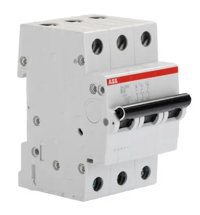 Produktfoto 1 von ABB SU200 M Miniaturüberlastschalter Typ K, Pol 2-polig 10A 440V ac, Abschaltvermögen 10 kA System Pro M Compact 440 V