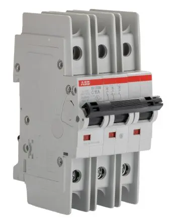 Produktfoto 1 von ABB SU200 M Miniaturüberlastschalter Typ C, Pol 3-polig 16A 400V ac, Abschaltvermögen 15 kA System Pro M Compact 400 V