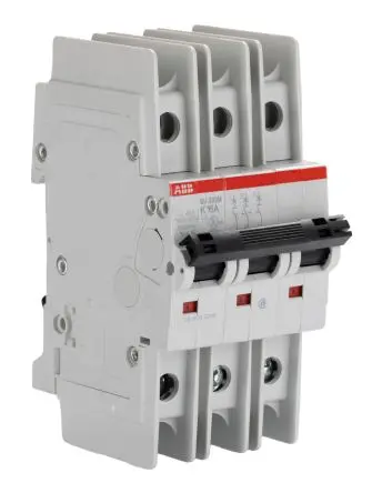 Produktfoto 1 von ABB SU200 M Miniaturüberlastschalter Typ K, Pol 3-polig 16A 400V ac, Abschaltvermögen 15 kA System Pro M Compact 400 V