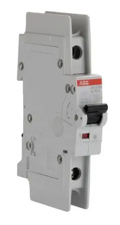 Produktfoto 1 von ABB SU200 M Miniaturüberlastschalter Typ K, Pol 1-polig 10A 277V ac, Abschaltvermögen 10 kA System Pro M Compact 277 V