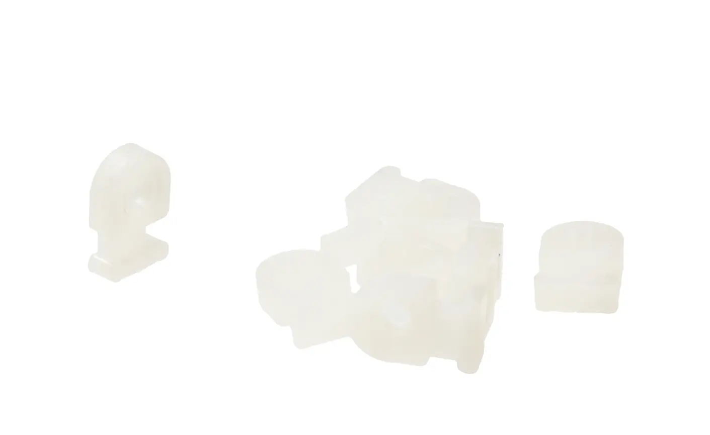 Produktfoto 1 von HellermannTyton MB Befestigungssockel, Nylon 6.6 Natur 12.5 mm x 2.6 mm Kabelbinder x 8 mm für 2.9 mm