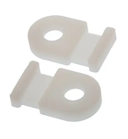 Produktfoto 1 von HellermannTyton MB Befestigungssockel, Nylon 6.6 Natur 20.5 mm x 5 mm Kabelbinder x 12.5mm für 5 mm