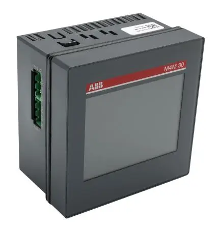 Produktfoto 1 von ABB M4M 30 Leistungsüberwachungsgerät 96 mm x 96 mm Trafo angeschlossen 6 Ausg. 4 Eing. Impulsausgang