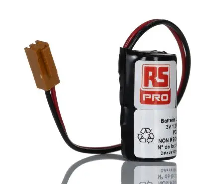 Produktfoto 1 von RS PRO SG Batterie Batterie für Fanuc, Serie Siemens