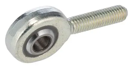 Produktfoto 1 von SKF Stahl Gelenkkopf, Wellen-Ø 6 mm, M6 x 1 Male Metrisch, Traglast bis 4.25 kN