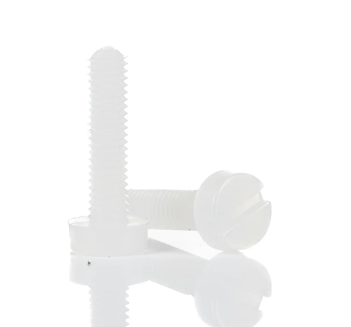 Produktfoto 1 von RS PRO Zylinderkopf Schlitz Schrauben , M6 x 12.0mm Nylon