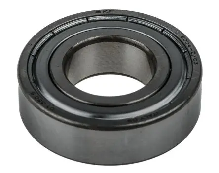Produktfoto 1 von SKF 1-reihig Kugellager glatt, Innen-Ø 20 mm / Außen-Ø 42 mm Außen-ø , Breite 12 mm